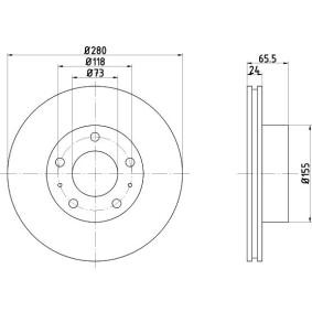 Bremsscheibe MDC839 von MINTEX günstig für 33,25 € online kaufen