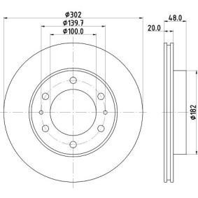 Bremsscheibe von MINTEX