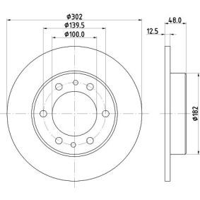 Bremsscheibe von MINTEX
