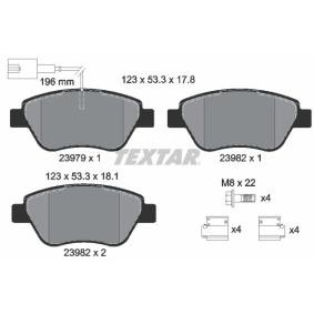 Acquista Kit pastiglie freni da TEXTAR 2397901 a buon mercato per soli 38,57 €