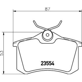 Köp Bromsbelägg av MINTEX MDB2820 till det låga priset 301,44 kr
