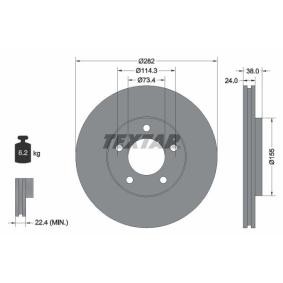 Bremsscheibe 92153100 von TEXTAR günstig für 63,57 € online kaufen
