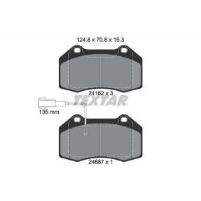 Acquista Kit pastiglie freni da TEXTAR 2416202 a buon mercato per soli 33,52 €
