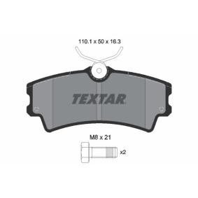 Acquista Kit pastiglie freni da TEXTAR 2430201 a buon mercato per soli 43,42 €
