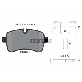 Acquista Kit pastiglie freni da TEXTAR 2923201 a buon mercato per soli 64,55 €