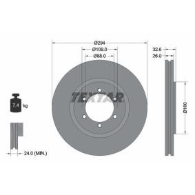 Acquista Disco freno da TEXTAR 92162600 a buon mercato per soli 63,78 €