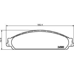 Acquista Kit pastiglie freni da MINTEX MDB2731 a buon mercato per soli 53,78 €