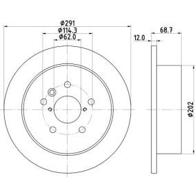 Bremsscheibe von MINTEX