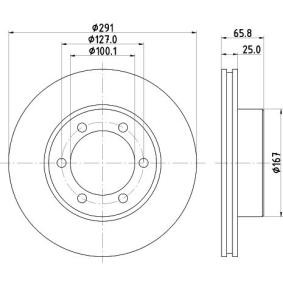 Bremsscheibe von MINTEX