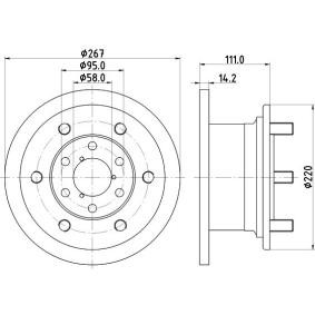 Bremsscheibe von MINTEX