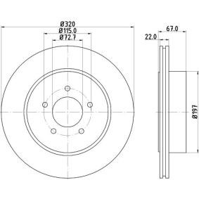 Comprar Disco de freno de MINTEX MDC1929 a bajo precio de 47,85 €