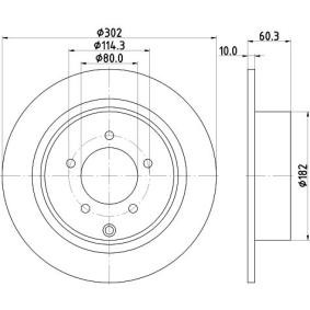 Bremsscheibe von MINTEX