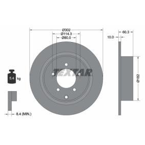 Bremsscheibe von TEXTAR