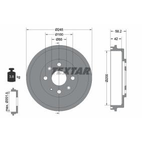 Comprar Tambor de freno de TEXTAR 94028500 a bajo precio de 67,11 €
