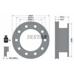 Acquista Disco freno da TEXTAR 93193000 a buon mercato per soli 335,14 €