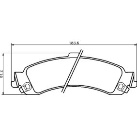 Acquista Kit pastiglie freni da MINTEX MDB2322 a buon mercato per soli 125,73 €