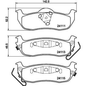Acquista Kit pastiglie freni da MINTEX MDB2651 a buon mercato per soli 43,00 €