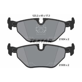 Acquista Kit pastiglie freni da TEXTAR 2193481 a buon mercato per soli 98,65 €