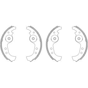 Bremsensatz, Trommelbremse 83005900