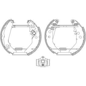 Bremsensatz, Trommelbremse 84041902 von TEXTAR günstig für 131,52 € online kaufen