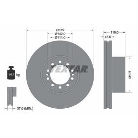 Acquista Disco freno da TEXTAR 93222700 a buon mercato per soli 145,61 €