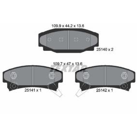 Compre Pastilhas de travão da TEXTAR 2514001 a um preço baixo por 51,14 €
