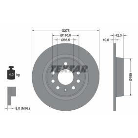 Bremsscheibe 92167603 von TEXTAR günstig für 43,56 € online kaufen