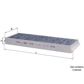 Acquista Filtro abitacolo da KNECHT LAK 239/S a buon mercato per soli 38,74 €