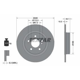 Bremsscheibe 92254903 von TEXTAR günstig für 43,94 € online kaufen