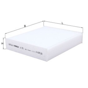 Innenraumfilter LA 251 von KNECHT günstig für 14,90 € online kaufen