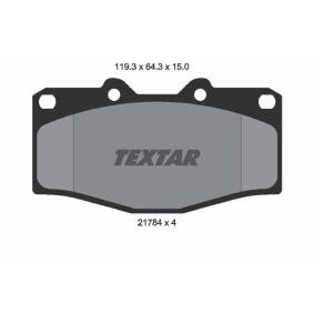 Bremsbeläge von TEXTAR