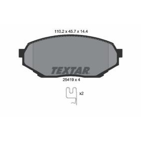 Bremsbeläge von TEXTAR
