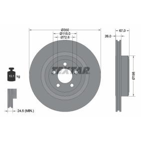 Bremsscheibe 92235503 von TEXTAR günstig für 134,48 € online kaufen