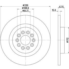 Bremsscheibe für JAGUAR von MINTEX