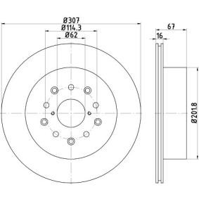 Bremsscheibe von MINTEX