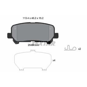 Compre Pastilhas de travão de TEXTAR online para MU-X SUV (UCS/UCR) a preços moderados