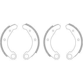 Bremsbackensatz 83000200 für CITROËN