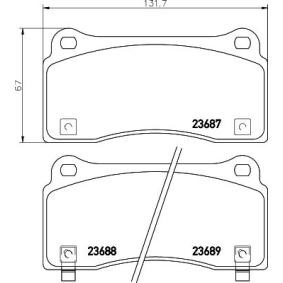 Acquista Kit pastiglie freni da MINTEX MDB2618 a buon mercato per soli 52,72 €