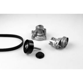 Achetez des Pompe à eau+Jeu de courroie trapézoïdale à nervures GK K980270A à prix pour 126,01 €
