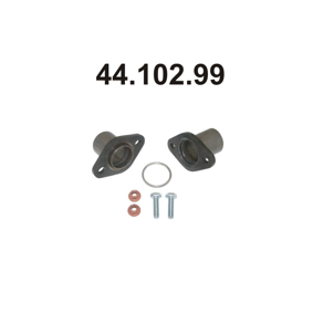 Flansch, Abgasrohr 44.102.99