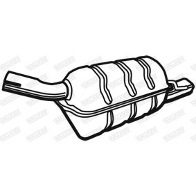 Endschalldämpfer von WALKER
