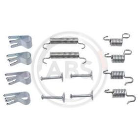Comprar Juego de accesorios, zapatas de freno de estacionamiento de A.B.S. 0850Q a bajo precio de 8,54 €