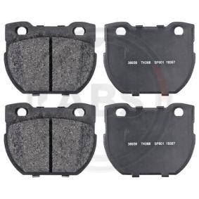 Bremsbeläge 36939 für LAND ROVER