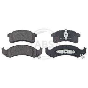 Acquista Kit pastiglie freni da A.B.S. 38505 a buon mercato per soli 26,95 €