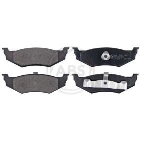 Acquista Kit pastiglie freni da A.B.S. 38641 a buon mercato per soli 24,06 €