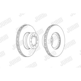 Acquista Kit pastiglie freni da JURID 571245J a buon mercato per soli 20,77 €