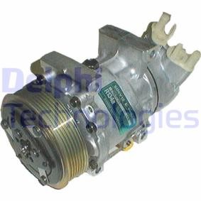 Osta Ilmastoinnin kompressori DELPHI:llä TSP0155334 edullisesti hintaan 211,54 €