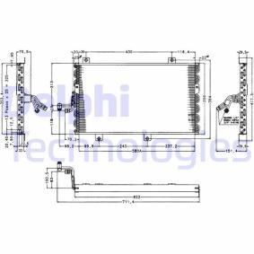 Klimakondensator TSP0225154 für DEDRA SW (835) für 190,98 CHF