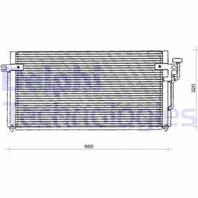 Compre Condensador de aire acondicionado de DELPHI online para Lancer IV Hatchback (C6_A, C7_A) a precios moderados