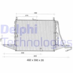 Achetez des Condenseur, climatisation DELPHI TSP0225273 à prix pour 171,74 €